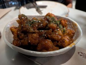 Cauliflower wings at Wild Food in Granada