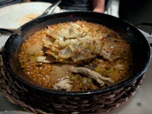 Paella at Wild Food in Granada