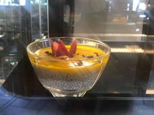 Pudin chia at Wild Food in Granada