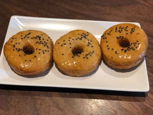 
the variety of desserts is the most! at Wild Food in Granada