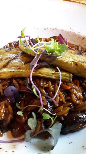 Pasta rissoni at Wild Food in Granada