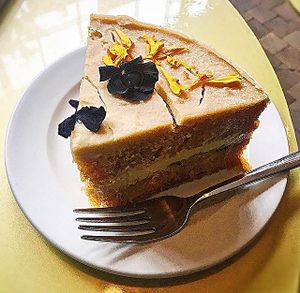 Cake at Wild Food in Granada