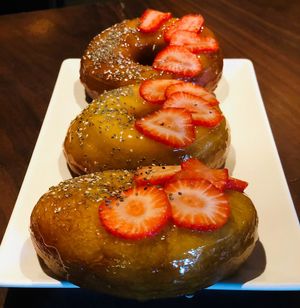 Vegan Donut at Wild Food in Granada