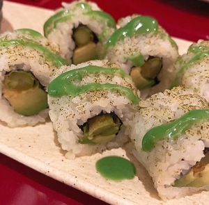 Vegan Sushi at Wild Food in Granada