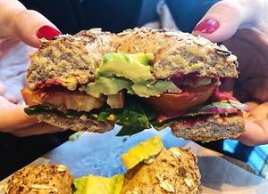 Bagel  at Wild Food in Granada