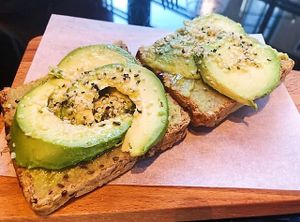 Avocado Toast at Wild Food in Granada