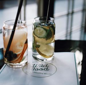 Drinks at Wild Food in Granada