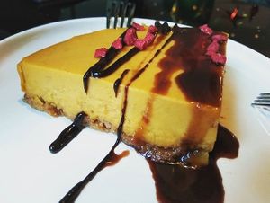 Delicious cake at Wild Food in Granada