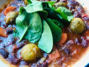 muy buen plato at Wild Food in Granada