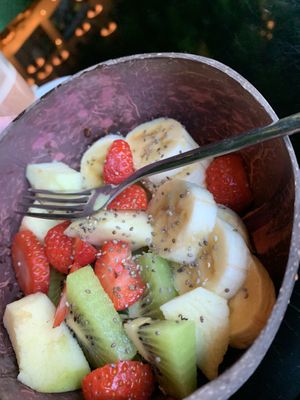 Fruit bowl at Wild Food in Granada