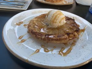 Tarte tatin at Wild Food in Granada