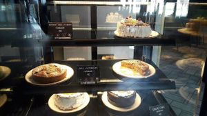 Cake selection... at Wild Food in Granada