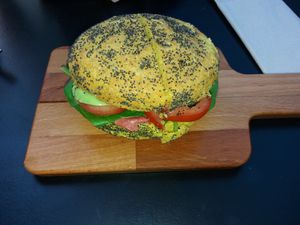 Bagel at Wild Food in Granada