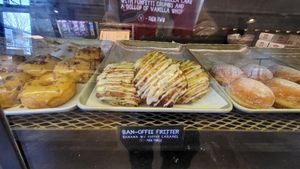 Ban-Offee Frittter #Veganuary at Revolution Doughnuts in Atlanta