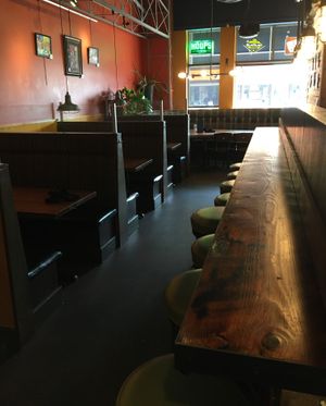 Another dining area at Pizza Luce in Duluth