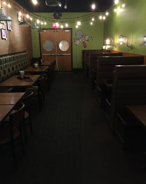 Another dining area at Pizza Luce in Duluth