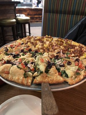 Athena Vegan Pizza at Pizza Luce in Duluth