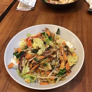 Veggie rice at Bamboo Shoots in Guildford
