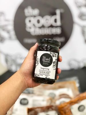 Enjoy this Bagoong and pair it with your favorite dishes as many times as you want! What makes it good? It’s PLANT-BASED so no more worries about cholesterol. 😉 at The Good Choices Ph in Metro Manila