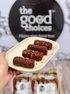 Eat healthier by incorporating more plant-based protein into your diet! Switch up your usual breakfast fare to our meat-free LONGGANISA. Start slowly, progress surely.👌 at The Good Choices Ph in Metro Manila