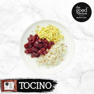 "Start your day on a healthy note with our meat-free Tocino! Kids love it, too!

https://tgcph.store/

#youwontbelieveitsnotmeat #wearefilipinoplantbased #filipinoveganmovement" at The Good Choices Ph in Metro Manila