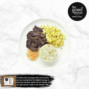 Your favorite Tapa now has a meat-free version! Yes! Enjoy it without the guilt.

#youwontbelieveitsnotmeat #wearefilipinoplantbased #filipinoveganmovement at The Good Choices Ph in Metro Manila