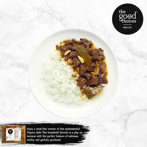 Adobo is indeed one of the Pinoy favorites. Start turning yours into a meat-free version! Now you got the best Adobo ever!

#youwontbelieveitsnotmeat #wearefilipinoplantbased at The Good Choices Ph in Metro Manila