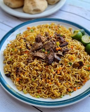 @indomie_ph Mi Goreng + TGC tinapa flakes = 💣

#youwontbelieveitsnotmeat
#wearefilipinoplantbased
#filipinoveganmovement at The Good Choices Ph in Metro Manila