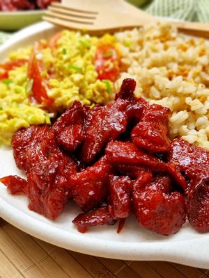 Nobody makes Tocino like we do.👌

✔ Meat-free, plant-based, & vegan
✔ Cholesterol-free and no saturated fat
✔ Good source of clean protein
✔ No salitre
✔ Cooks in 20 m at The Good Choices Ph in Metro Manila