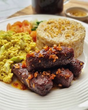 Your favorite all-day breakfast just got a healthier upgrade!💯 Make the easiest plant-based longsilog in minutes with The Good Choices Longganisa and Tofu Scramble. at The Good Choices Ph in Metro Manila