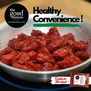 Start your mornings with a healthy plant-based breakfast you can prepare conveniently in minutes! Our bestselling meat-free Tocino is loved by kids and mom-approved! at The Good Choices Ph in Metro Manila