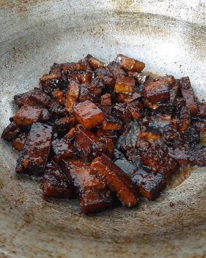 What do you do after a long day at work? Open a pack of TGC Pork Belly, slice and fry until golden brown, douse it with your favorite bbq marinade Best stress relief ever.👌
 at The Good Choices Ph in Metro Manila