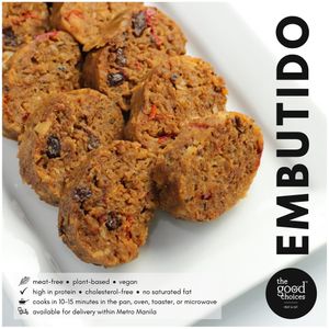 However, you choose to enjoy it, make sure to make it meat-free!🌿

#youwontbelieveitsnotmeat #wearefilipinoplantbased #filipinoveganmovement at The Good Choices Ph in Metro Manila