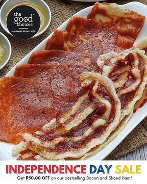 Start your independence from meat by including more plant-based meat alternatives in your diet!🌿

 at The Good Choices Ph in Metro Manila