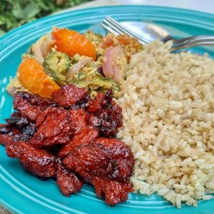 Pair your TGC favorites with vegetables for a well-balanced meal just like this TOCINO and ginisang ampalaya with TOFU SCRAMBLE combo.👌 at The Good Choices Ph in Metro Manila