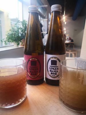 ginger non-alcohol drinks at NhaBe Vietnamese Bistro in Martin