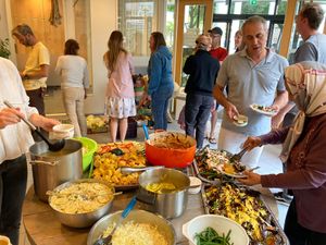 Buffet at Groenten Zonder Grenzen - GZG in Rotterdam