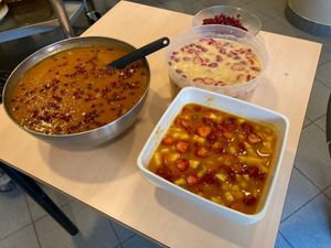 Dessert buffet at Groenten Zonder Grenzen - GZG in Rotterdam