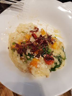 Risotto at Bella Italia in Telford