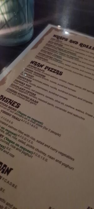 Menu at W Der Imbiss - Nollendorfplatz in Berlin