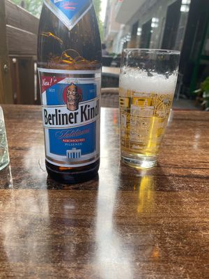 Alcohol free Pilsner  at W Der Imbiss - Nollendorfplatz in Berlin