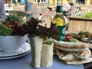 Avocado rolls:-)  at W Der Imbiss - Nollendorfplatz in Berlin