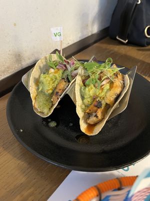 No meat chicken tacos  at Wahaca - Waterloo in South East London