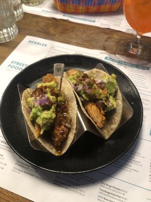 Meat-Free Chicken and Avocado Tacos  at Wahaca - Waterloo in South East London