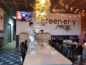 Inside at Hidden Garden Thai Cuisine in Culver City