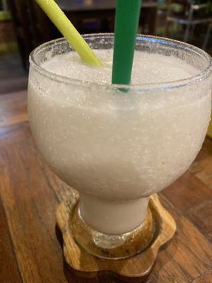 Coconut shake  at NumNgern in Khao Sok