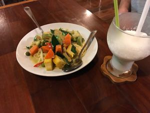 Food at NumNgern in Khao Sok