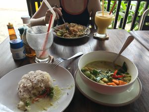 Food at NumNgern in Khao Sok