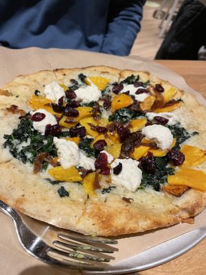 Butternut Squash Pizza at Kansas True Food Kitchen (for comparison) at True Food Kitchen - La Jolla Village in San Diego