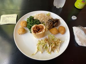 Buffet   at Vegetalle in Campinas